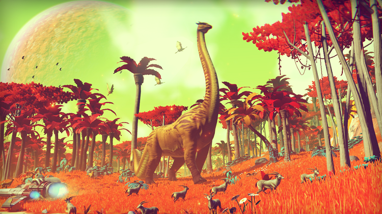 عرض جديد لأسلوب اللعب بلعبة No Man's Sky