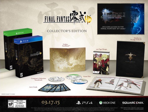 الكشف عن النسخة الخاصة من لعبة Final Fantasy Type-0 HD