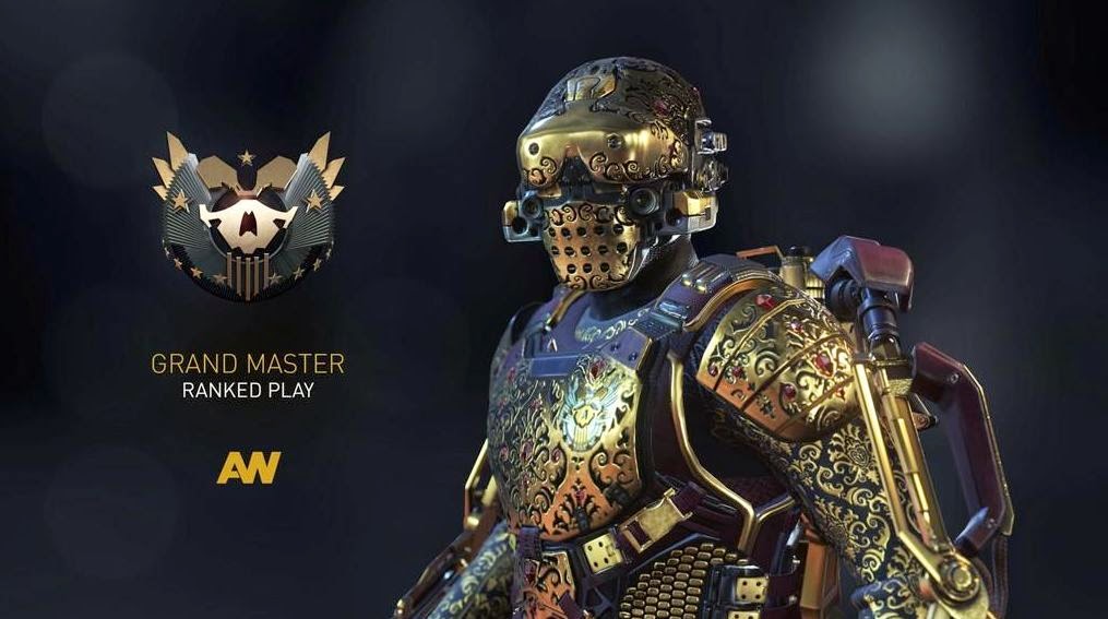 بدلة Exo خاصة لأفضل 100 لاعب في لعبة COD Advanced Warfare