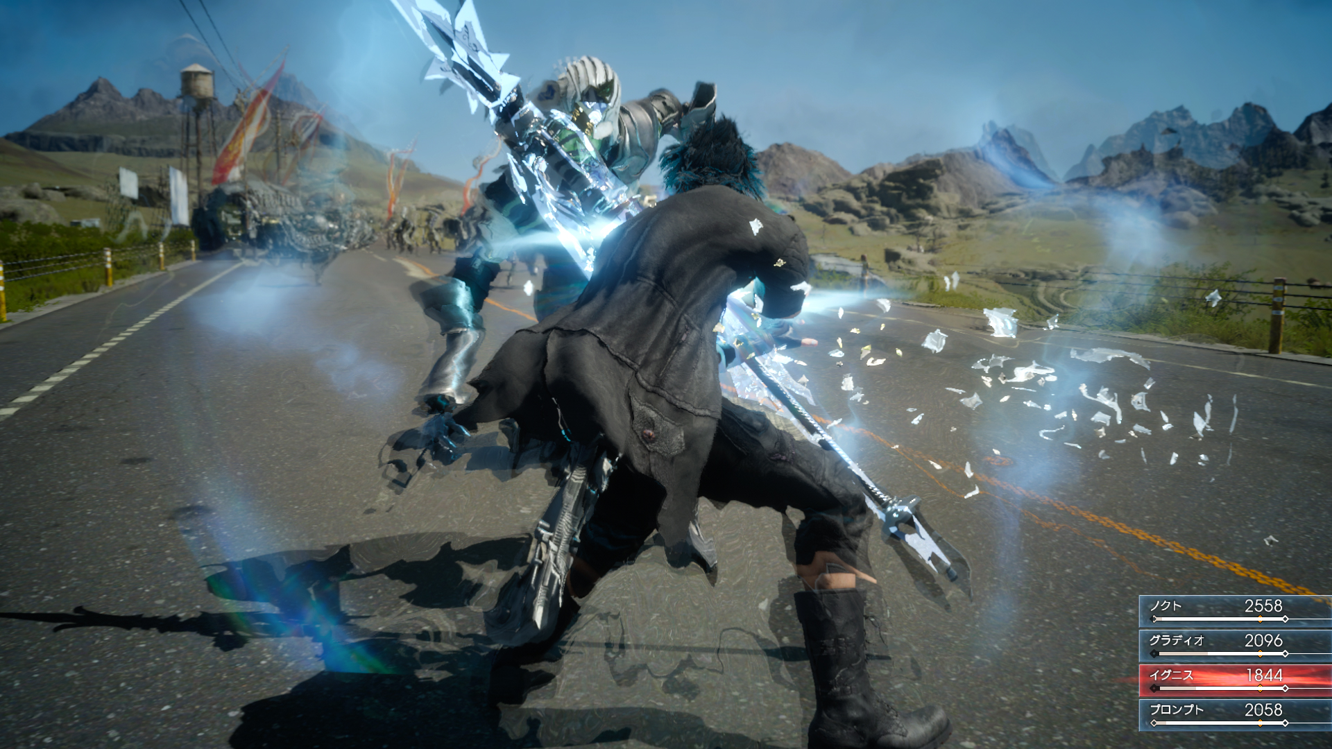 صور جديدة للعبة Final Fantasy XV تظهر أسلوب القتال واللعب التعاونى