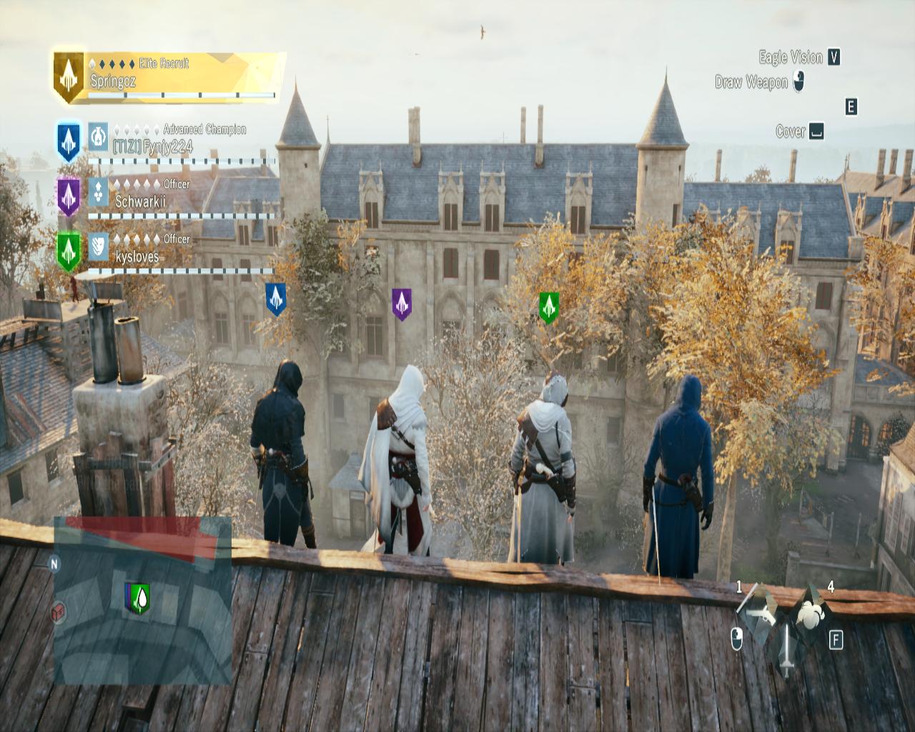 كيف تقوم بتطوير مهاراتك بلعبة AC Unity