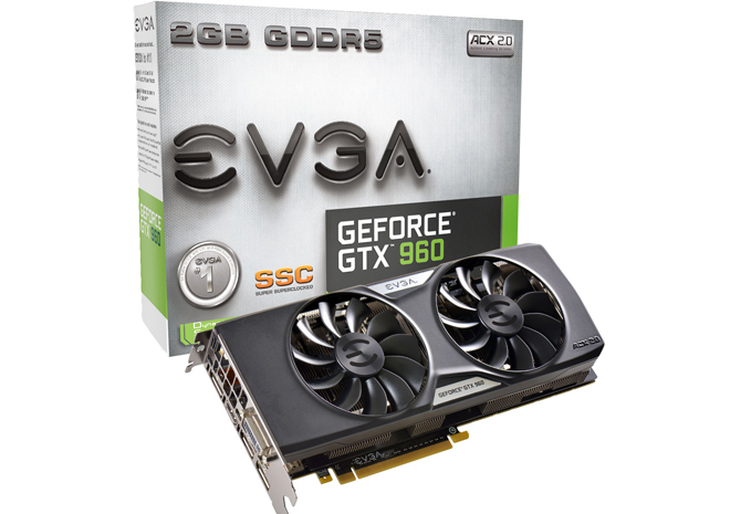 EVGA تقدم بطاقة +GTX 960 SuperSC ACX 2.0 الجديدة
