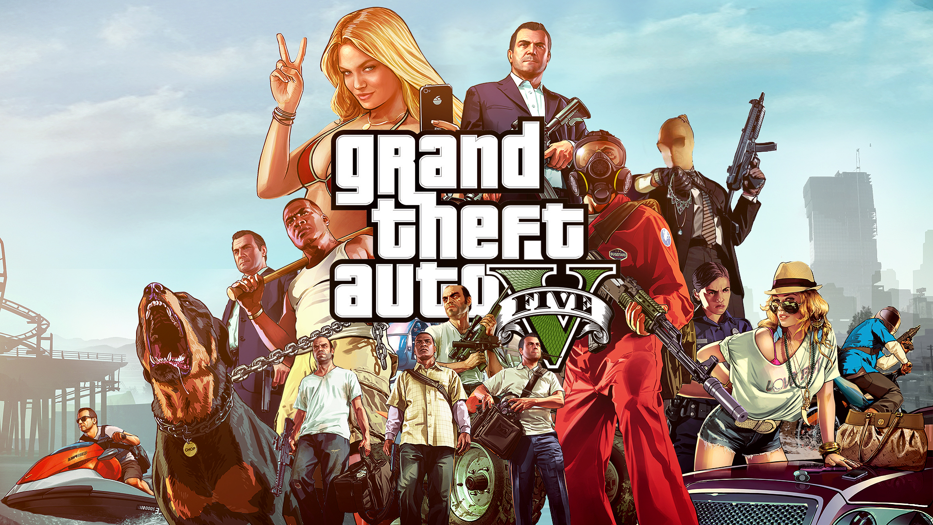 إحجز نسختك من لعبة GTA V واحصل على لعبة مجانية بالمقابل