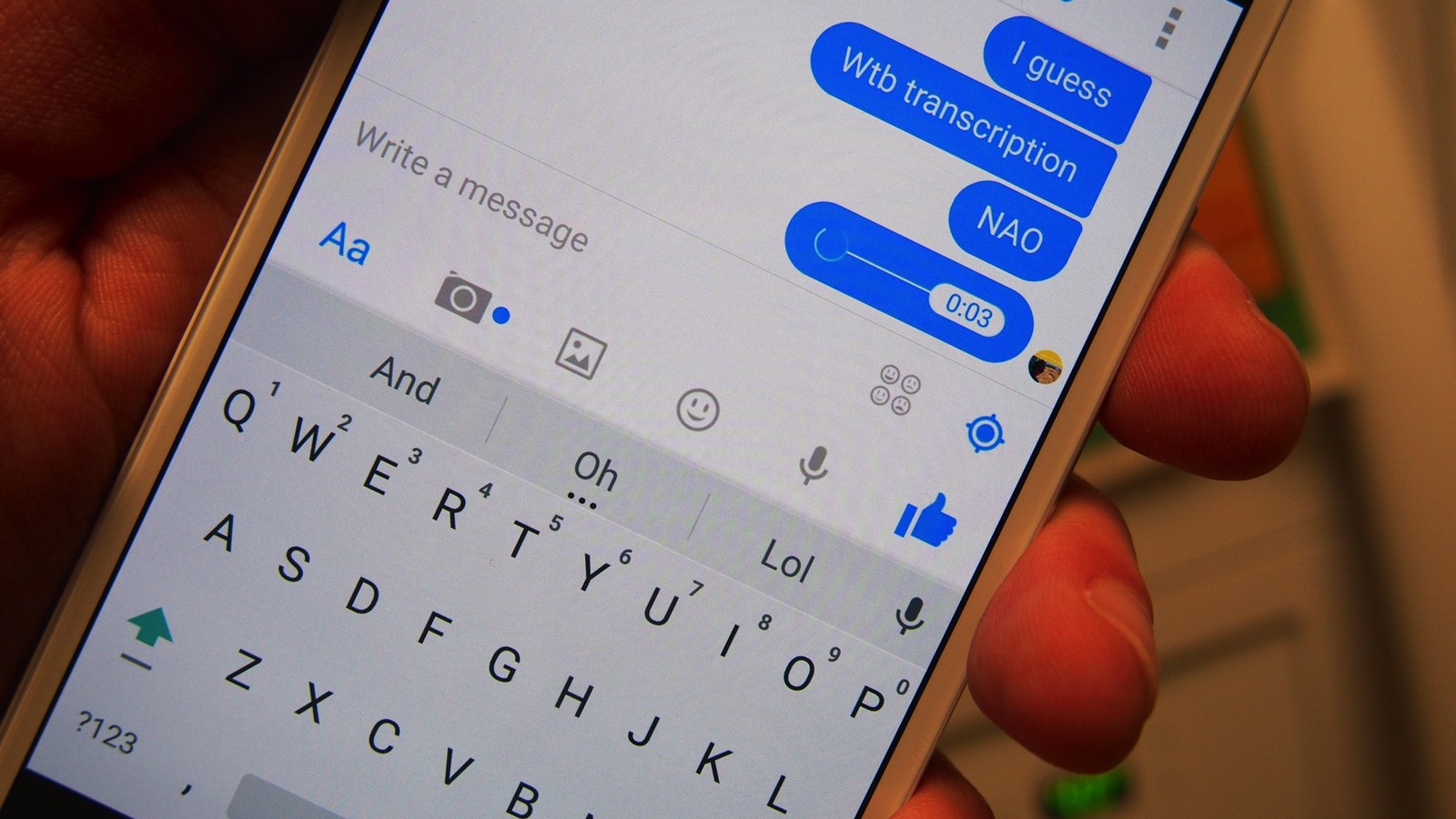 تحديث Facebook Messenger يتيح قراءة الرسائل الصوتية!!