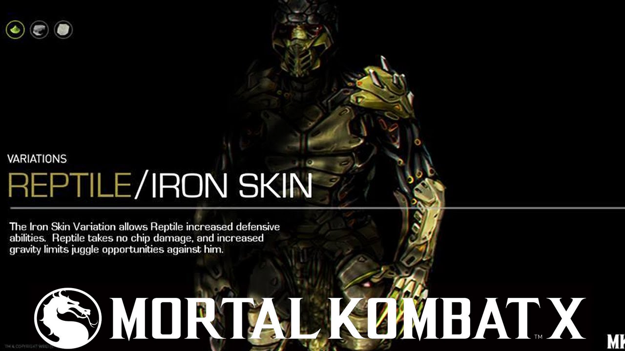 وأخيرا Reptile الشخصية الجديدة القادمة بلعبة Mortal Kombat X