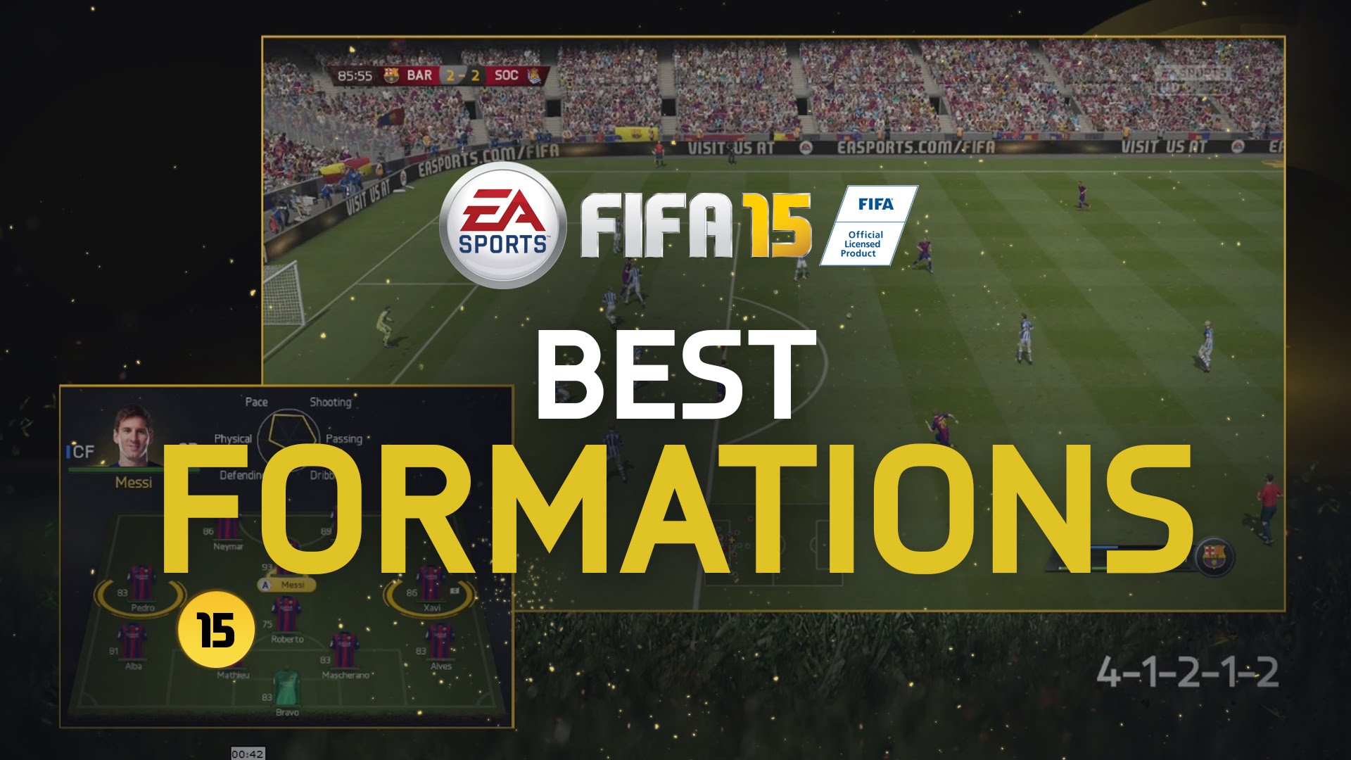 كيف تختار التشكيلة المناسبة لفريقك بلعبة FIFA 15