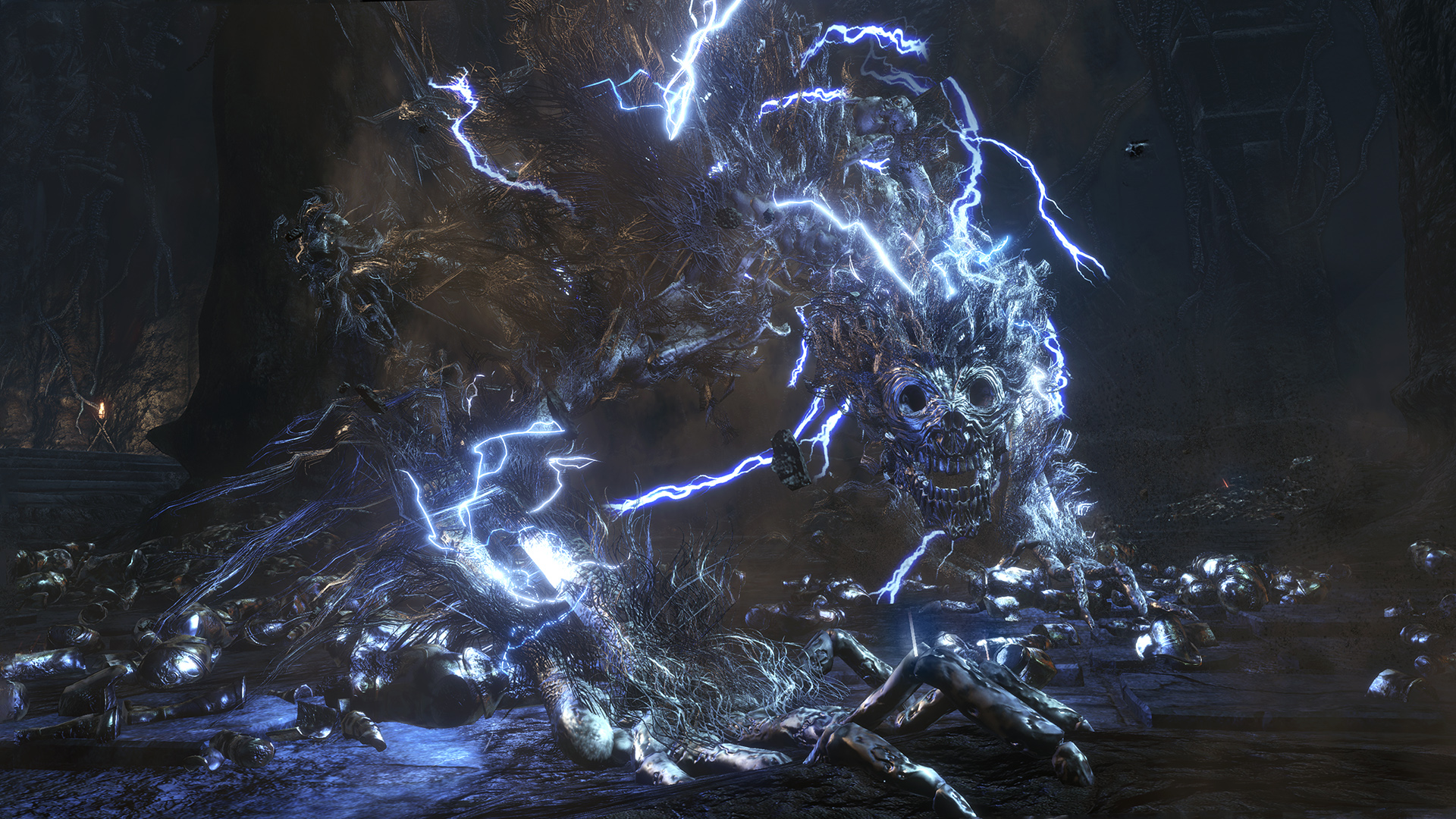 عرض جديد للعبة Bloodborne يستعرض قتال أحد وحوش اللعبة Darkbeast