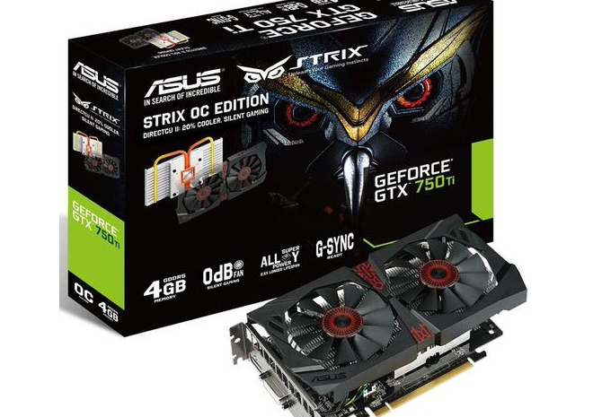ASUS تكشف عن بطاقة GTX 750 Ti Strix بذاكرة 4GB