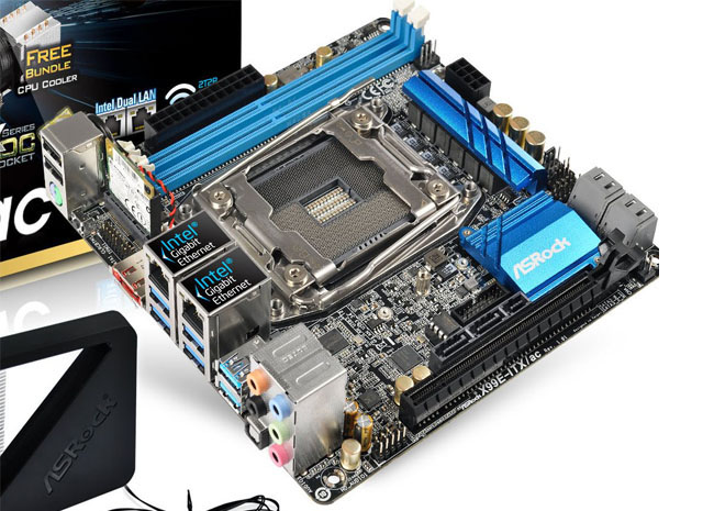 ASRock تقدم أول لوحة من منصة X99 بالعالم بحجم Mini-ITX