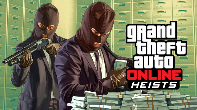 عرض جديد يرينا المركبات والطائرات بإضافة Online Heists بلعبة GTA V
