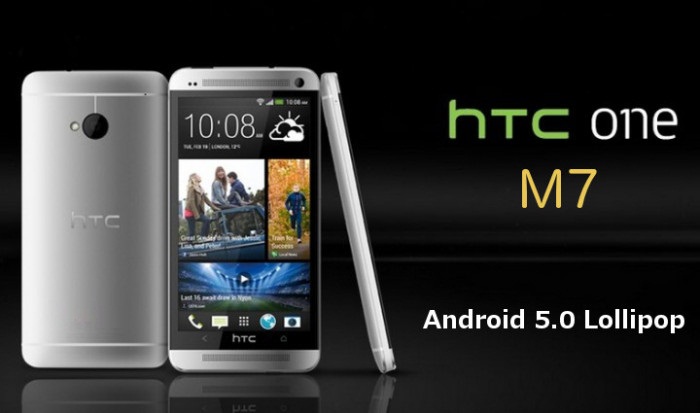 اندرويد 5.0 يصل لمستخدمى هاتف HTC One M7 بالشرق الاوسط