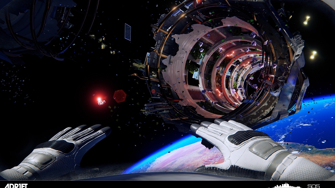 وأخيرا عرض لعب مطول للعبة الفضاء والنجاة Adr1ft
