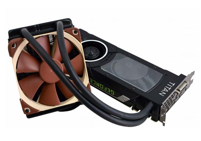 شركة يابانية تزود بطاقة GTX TITAN X بتبريد مائي احترافي