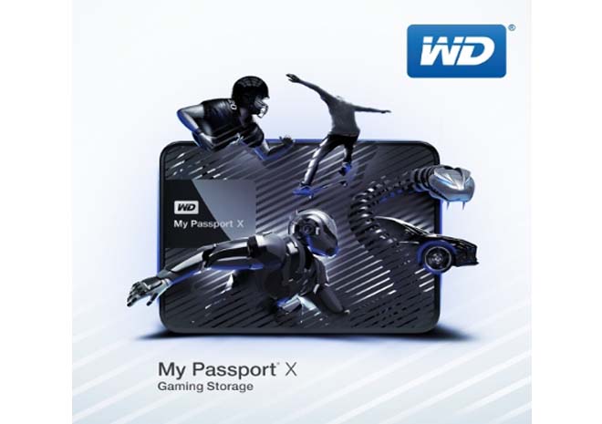 WD تقدم قرصها المحمول My Passport X للاعبين
