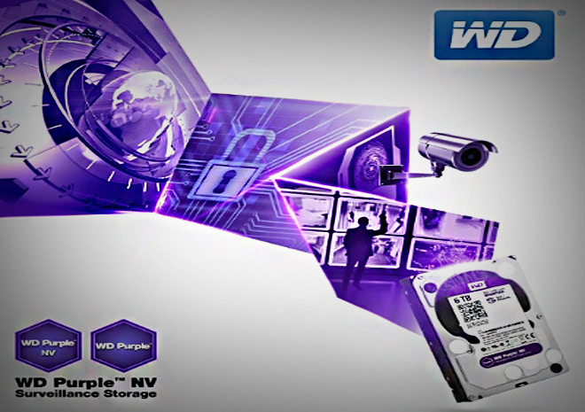 WD تقدم أقراص Purple NV لأنظمة مراقبة الشبكة