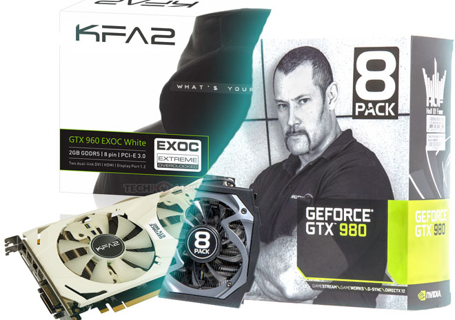 KFA2 تقدم GTX 980 8Pack و GTX 960 EXOC WE