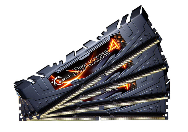 G.Skill تكشف عن ذاكرة Ripjaws 4 DDR4 بتردد 3666MHz