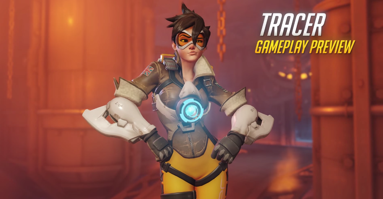 إستعراض أسلوب اللعب الخاص بشخصية Tracer بلعبة الشوتر Overwatch
