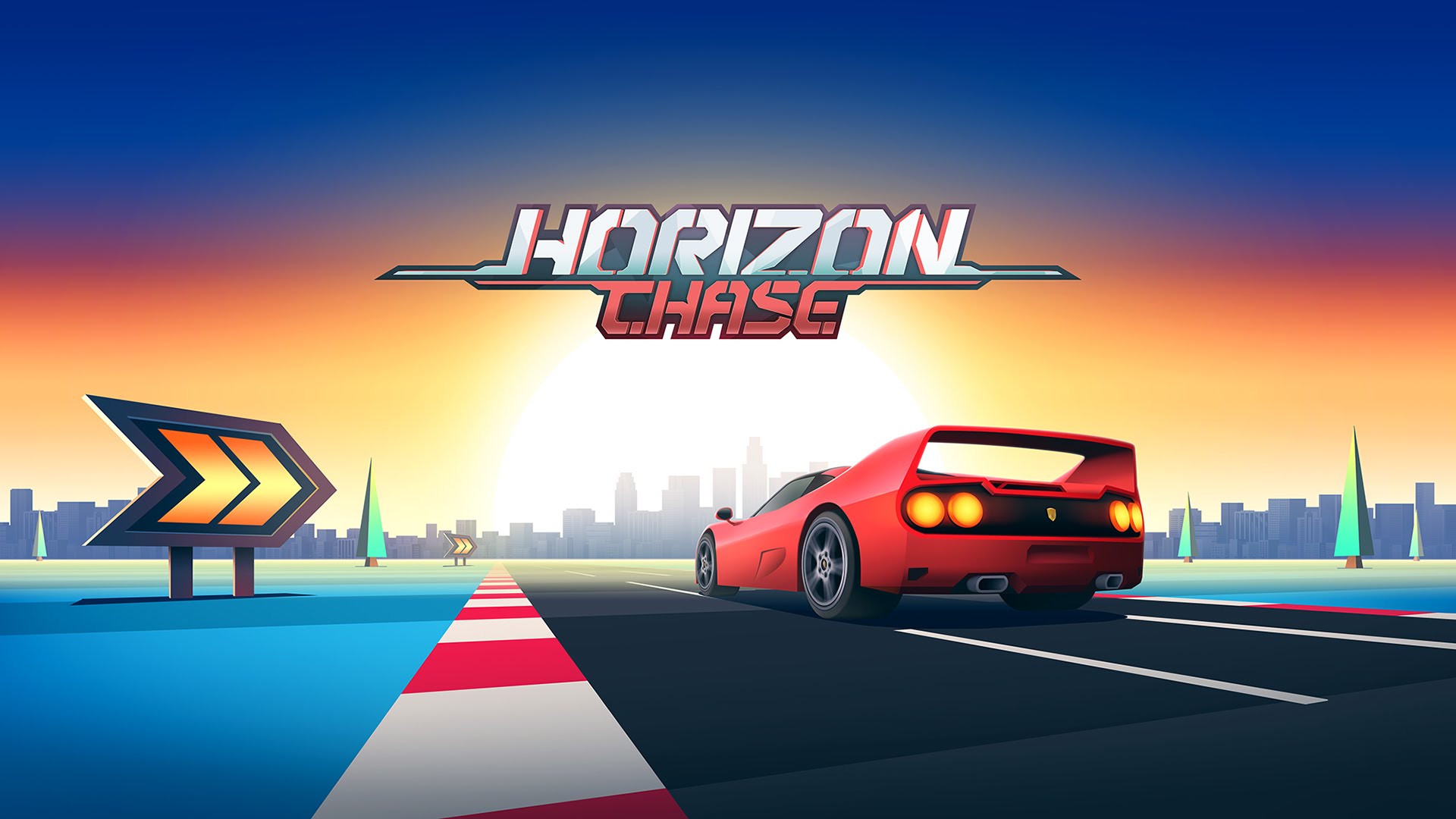 أين محبي ألعاب جيل التسعينيات شاهدوا لعبة المطاردات Horizon Chase