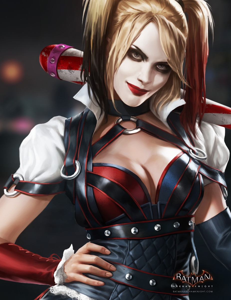 استعراض شخصية Harley Quinn بلعبة Batman: Arkham Knight