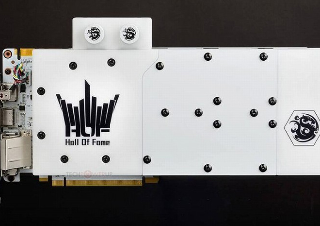 Galaxy جاهزة لتقديم بطاقة GTX 980 Ti HOF LC