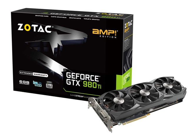 ZOTAC تكسر GTX 980Ti AMP Extreme بنسبة 25%