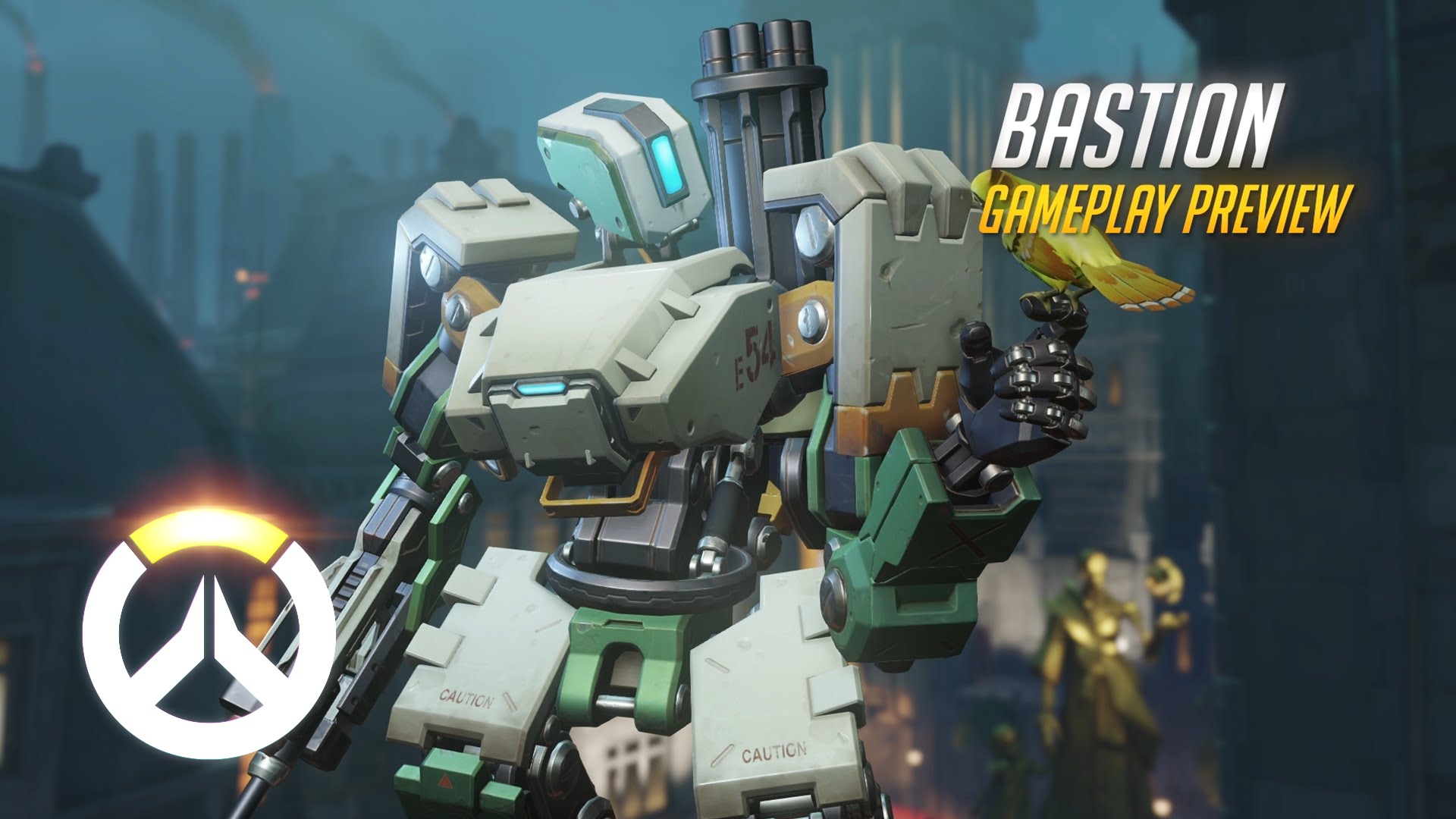إستعراض أسلوب اللعب الخاص بشخصية Bastion بلعبة الشوتر Overwatch