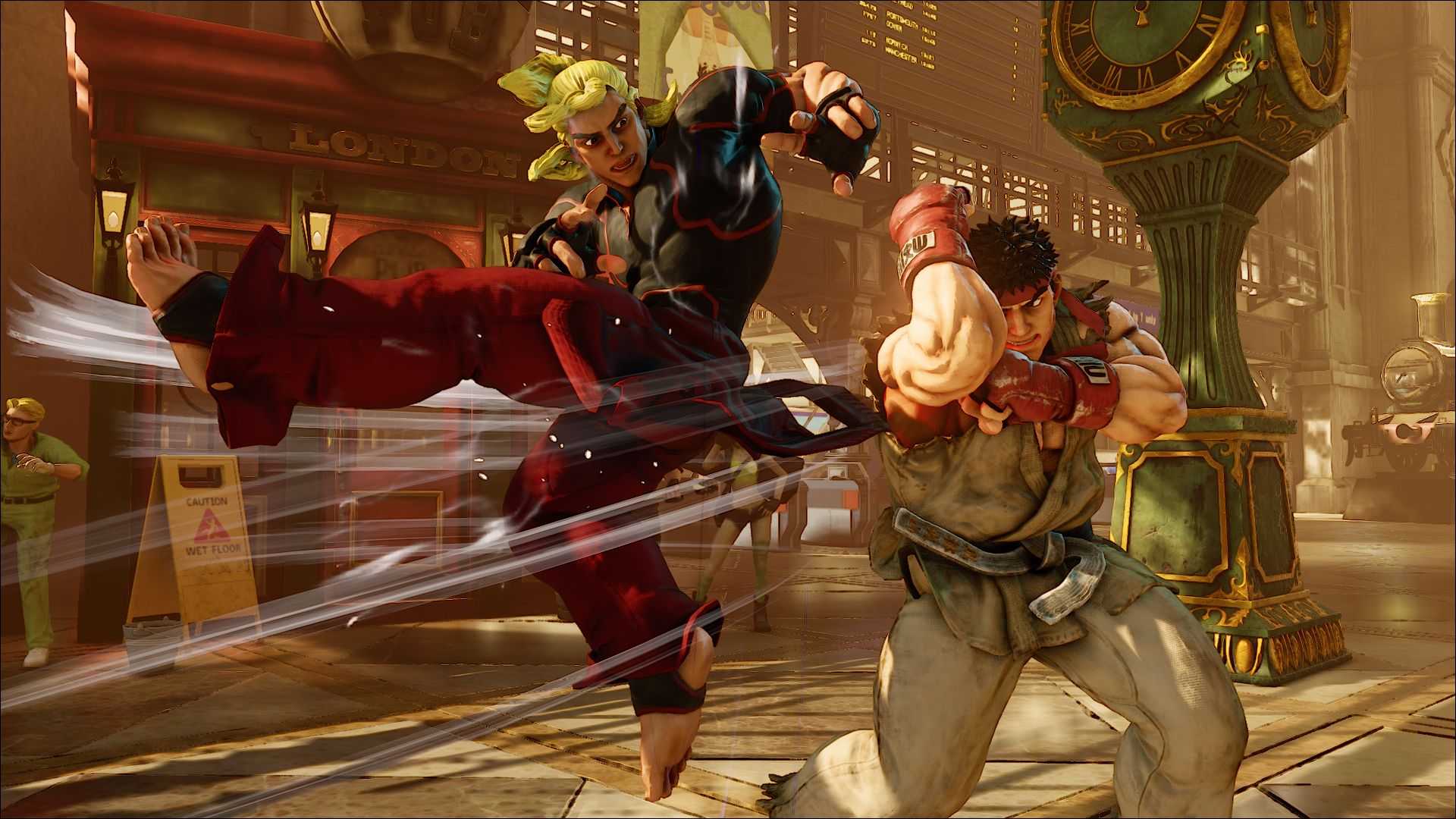 العرض الأول والصور الأولي لعودة شخصية Ken للعبة Street Fighter V