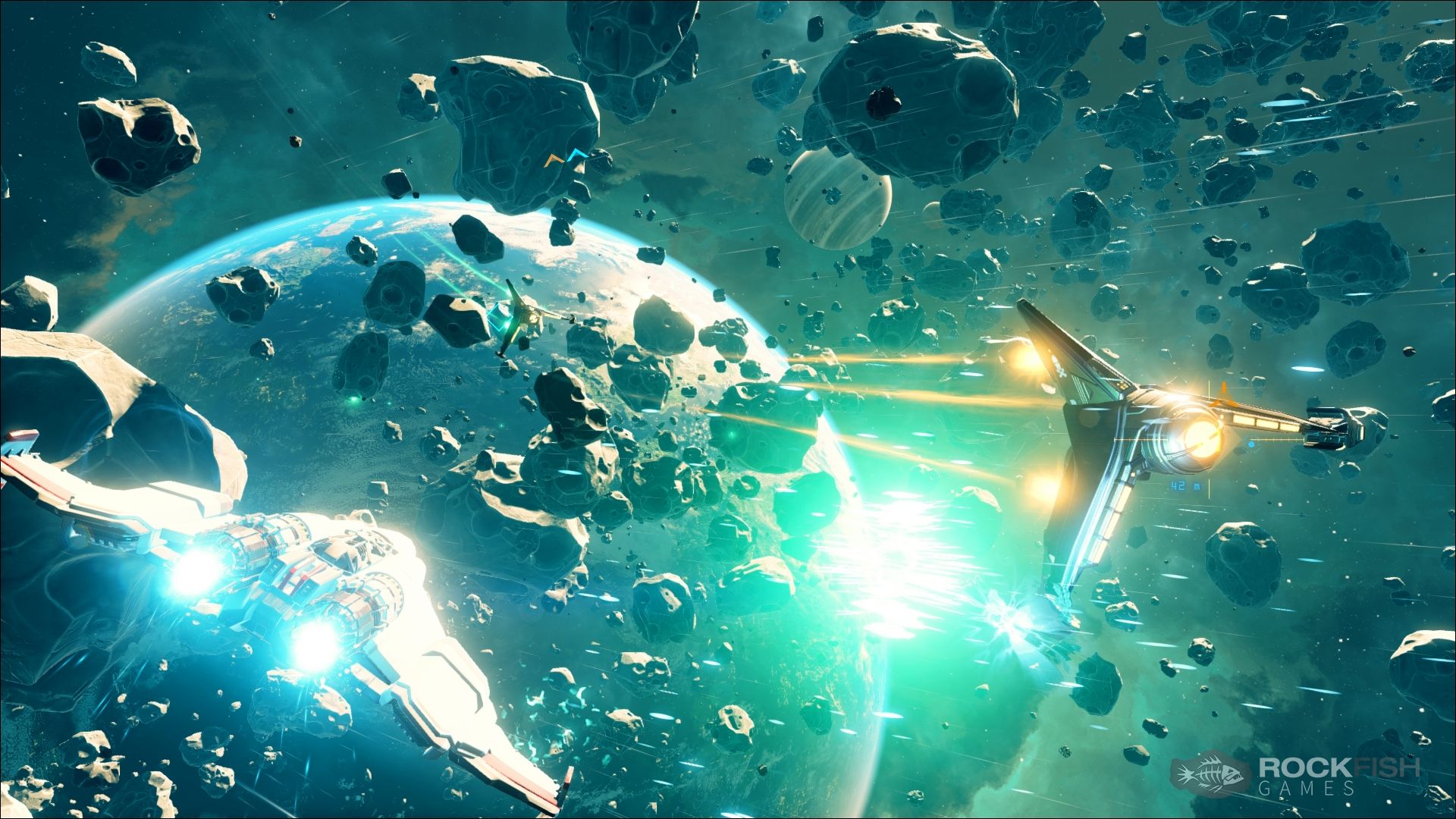 شاهد 10 دقائق من اللعب بلعبة قتال السفن الفضائية Everspace