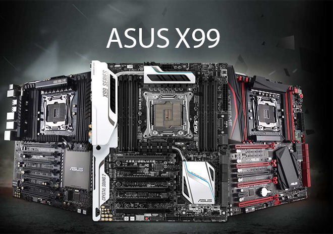 تعرف على لوحات ASUS بشريحة X99/Z97/Z170