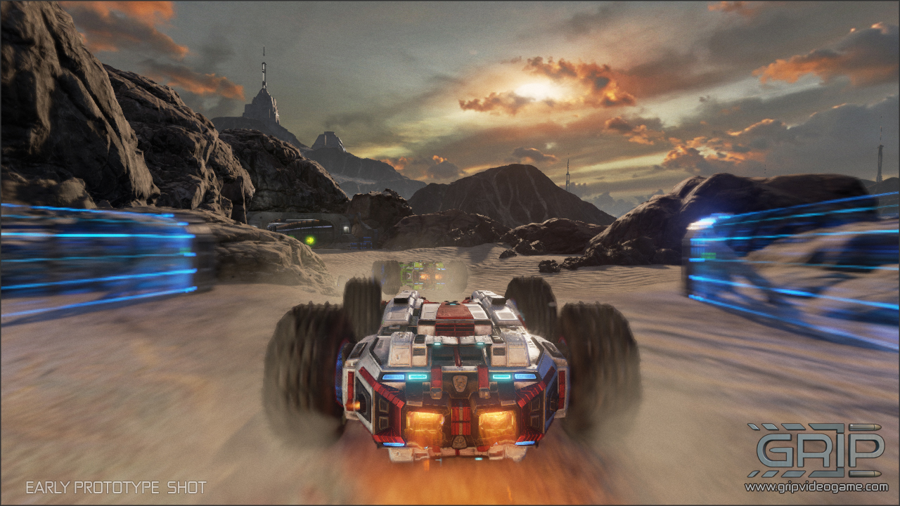 العرض الأول للعبة صراع السيارات Grip المطورة بمحرك Unreal Engine 4