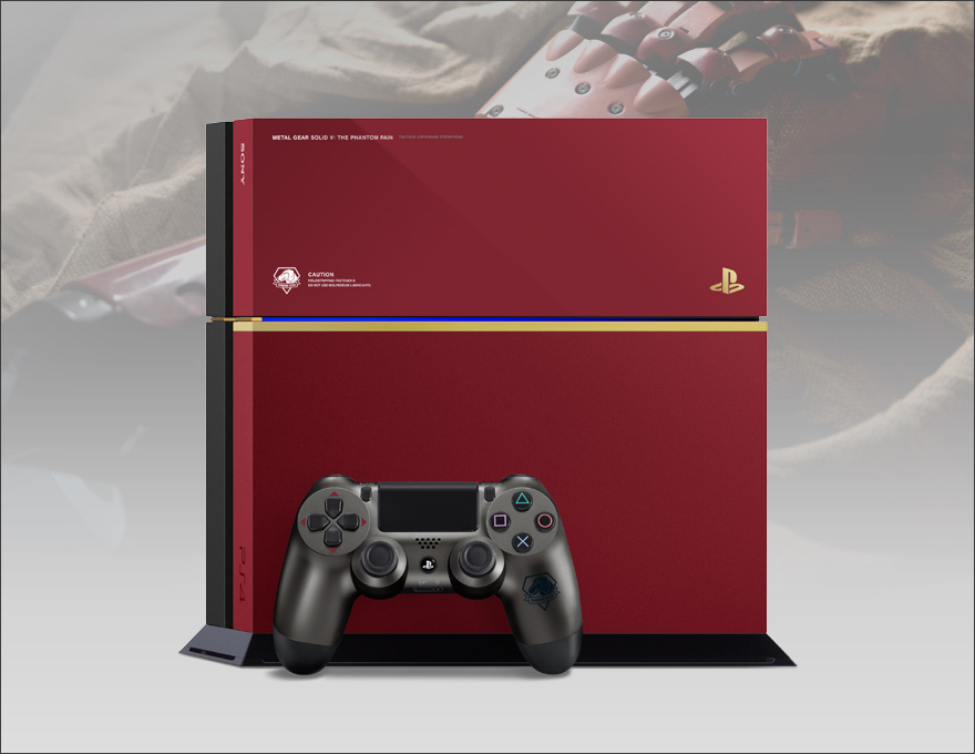 إستعراض كونسول PS4 المحدود الخاص بنسخة لعبة Metal Gear Solid V