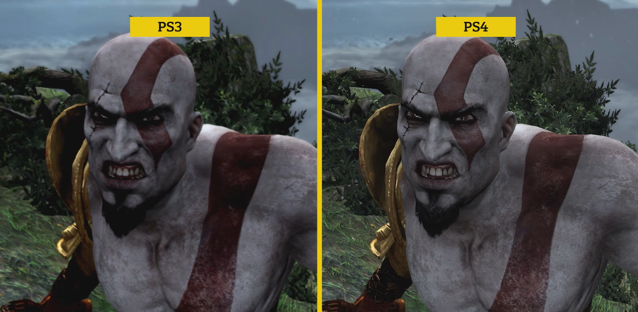 مقارنة بالفيديو لرسوميات ريماستر لعبة God of War III على PS3 & PS4