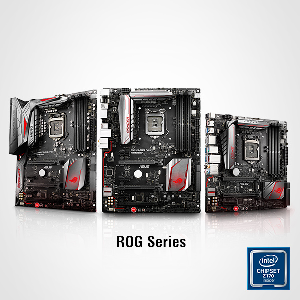 ASUS ROG تكشف عن سلسلة Maximus VIII Z170