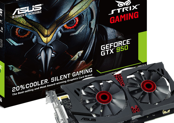 ASUS تقدم بطاقة Strix GTX 950