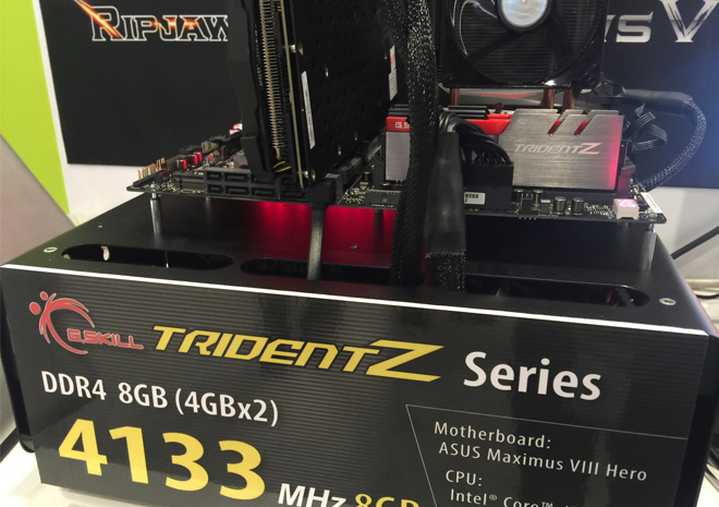 G.SKILL تستعرض قوة سلسلة ذواكر Trident Z الجديدة