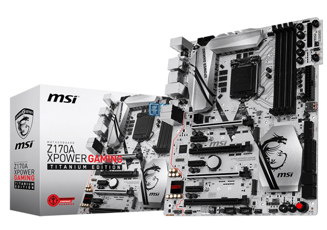 لوحة MSI Z170A XGT تصل لتردد DDR4 4605MHz