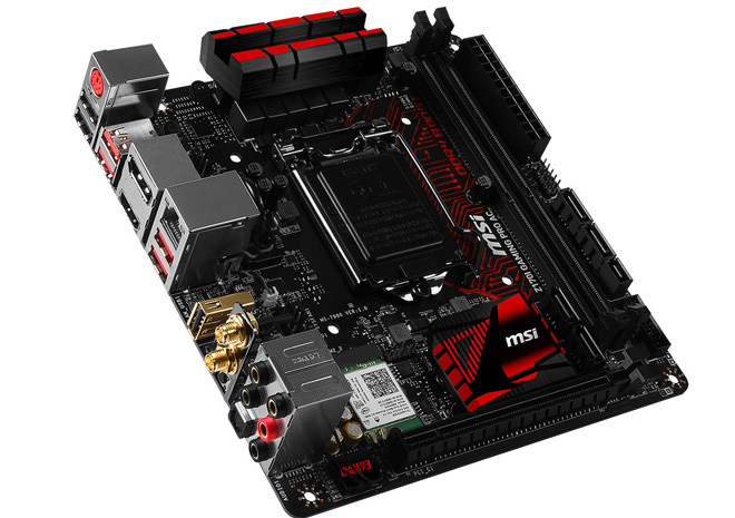 MSI تطلق لوحة Z170I Gaming Pro AC Mini-ITX
