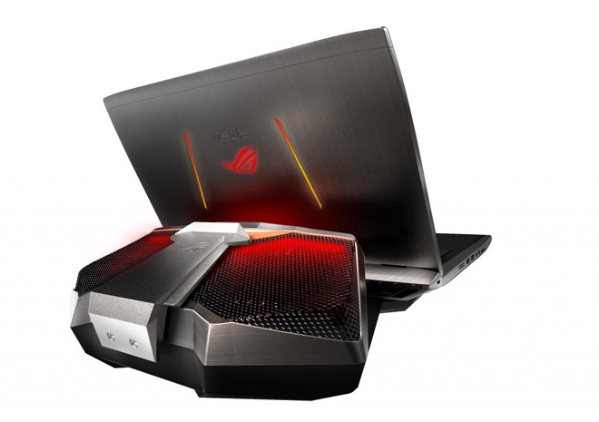 ASUS ROG GX700 أول لابتوب بتبريد مائي!!