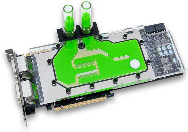 EK تقدم بلوك مائي لبطاقة GIGABYTE GTX 980 Ti WF3