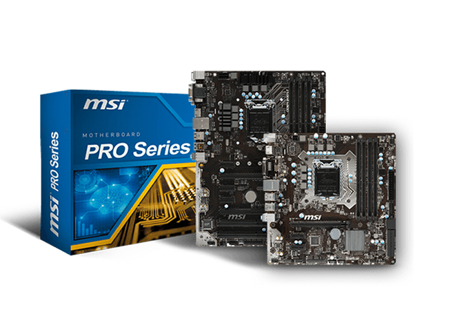 MSI تكشف عن سلسلة اللوحات الأم H110 PRO