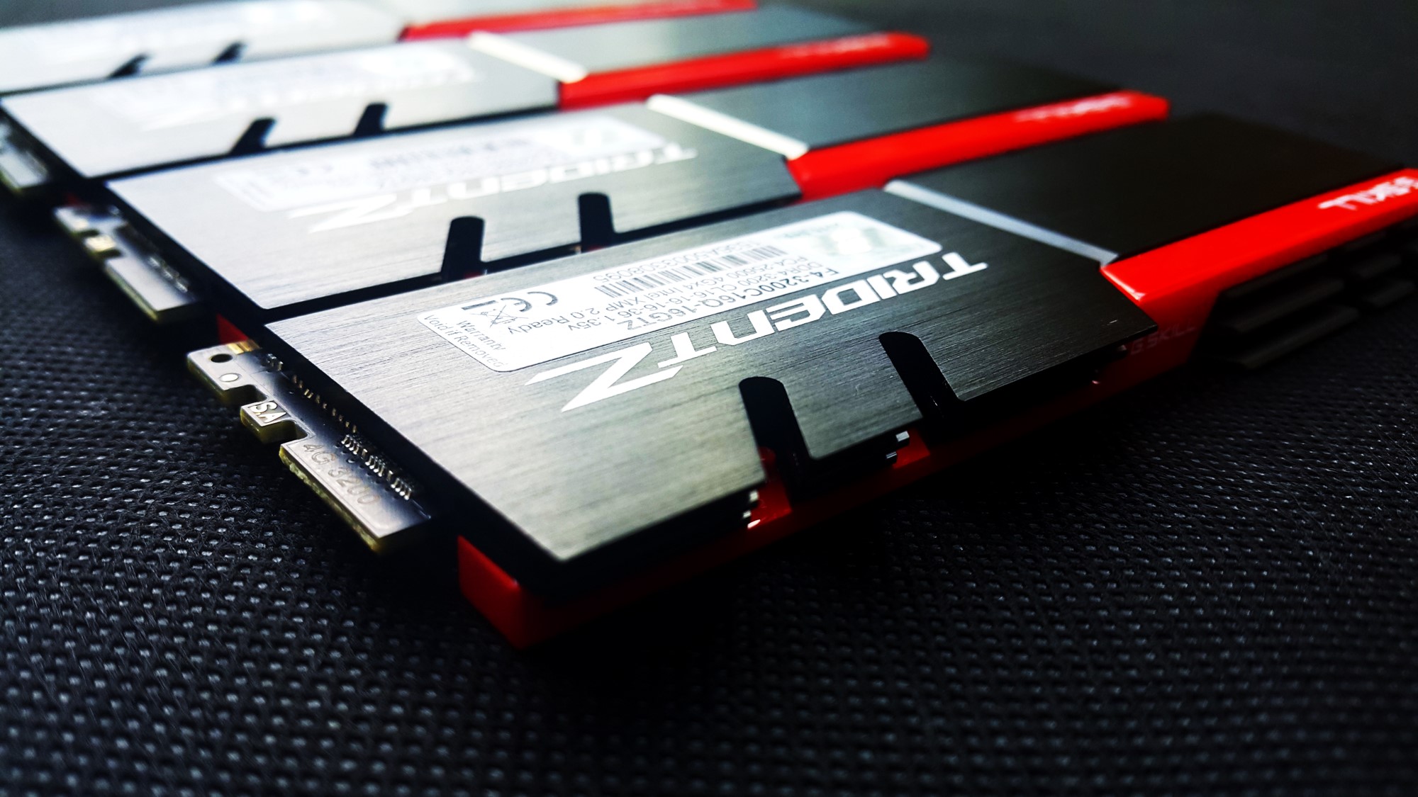مراجعه ذواكر GSkill TridentZ DDR4 3200Mhz 4x4GB