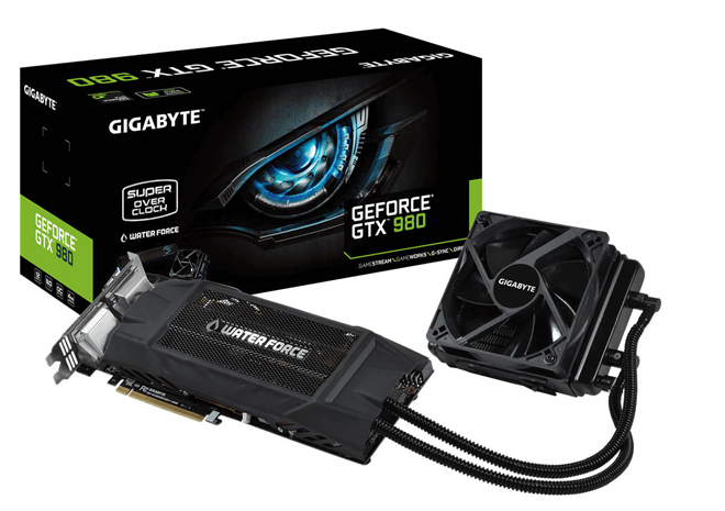 GIGABYTE تطلق بطاقتها الجديدة GTX 980 WaterForce