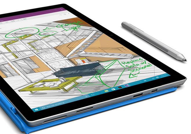 Microsoft Surface Pro 4 يستخدم نظام تبريد مائي؟
