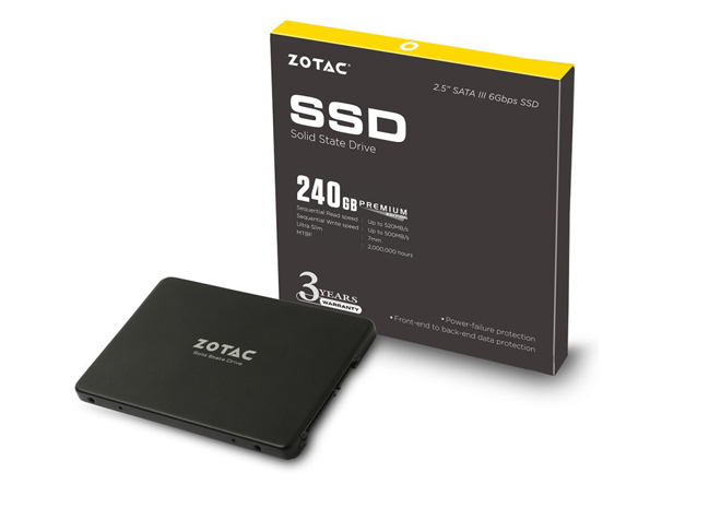 Zotac تقتحم عالم أقراص SSD مع سلسلة Premium Edition