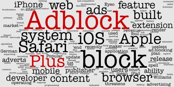 آبل تزيل تطبيقات لحجب الإعلانات من متجر التطبيقات