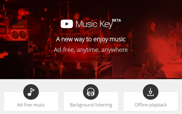 خدمة يوتيوب Music Key ستطلق نهاية نوفمبر