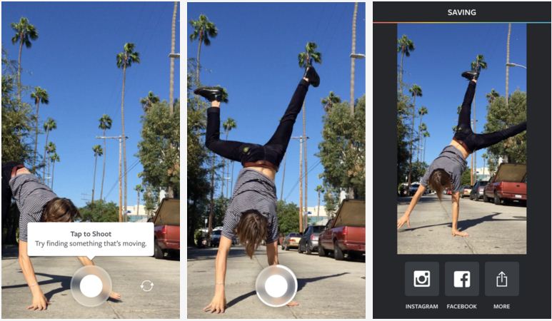 Instagram تطلق تطبيق جديد لعمل صور GIF المتحركة