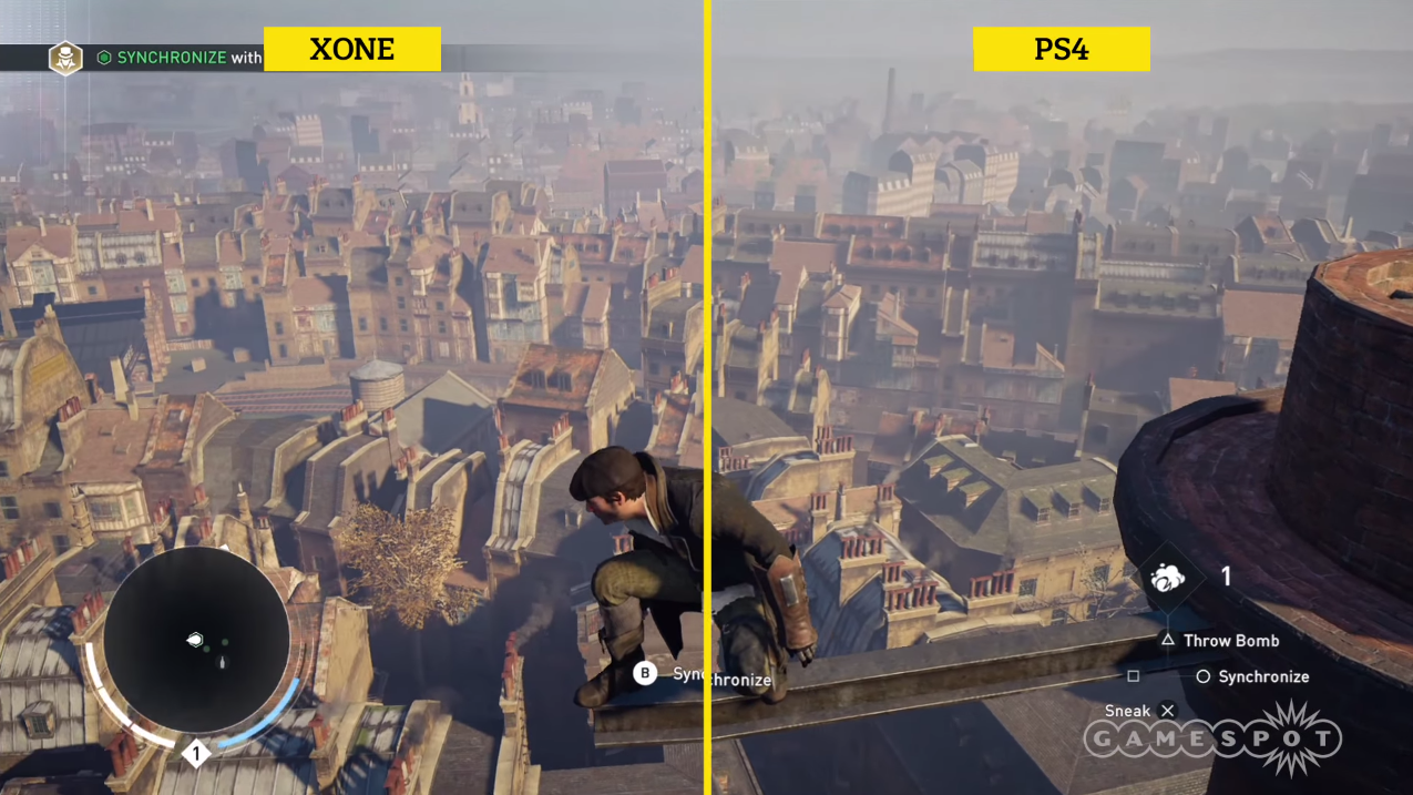 بالفيديو مقارنة لرسوميات AC Syndicate على PS4 & Xbox One