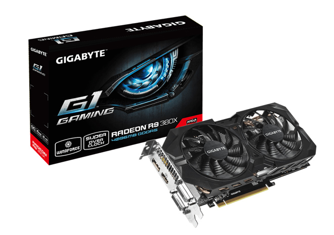 GIGABYTE تطلق بطاقتها الجديدة R9 380X G1 GAMING